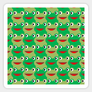 Frog Tessellation Magnet